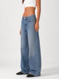 Low Waist Wide Leg – Vintage Wash