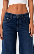 ⁠Low Waist Wide Leg – Deep Navy