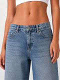 Low Waist Wide Leg – Vintage Wash