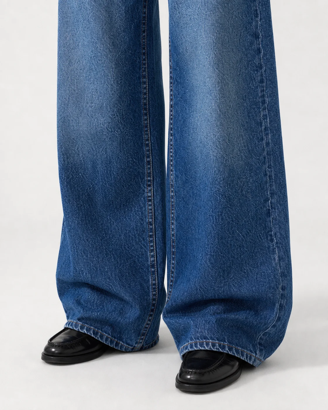 Low Waist Wide Leg – Rich Indigo