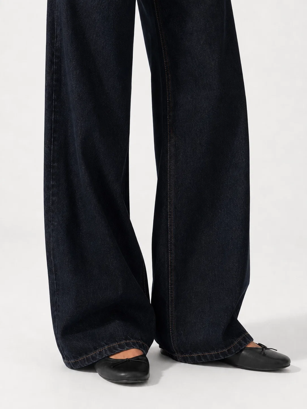 Low Waist Wide Leg – Dark Blue