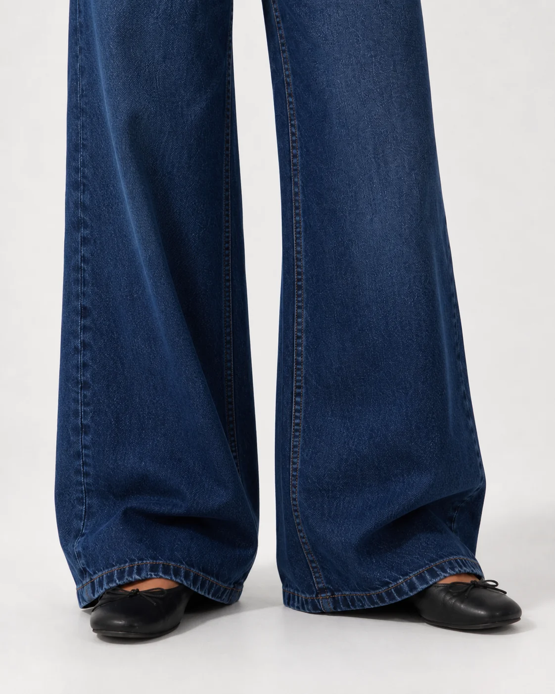 Low Waist Wide Leg – Deep Navy