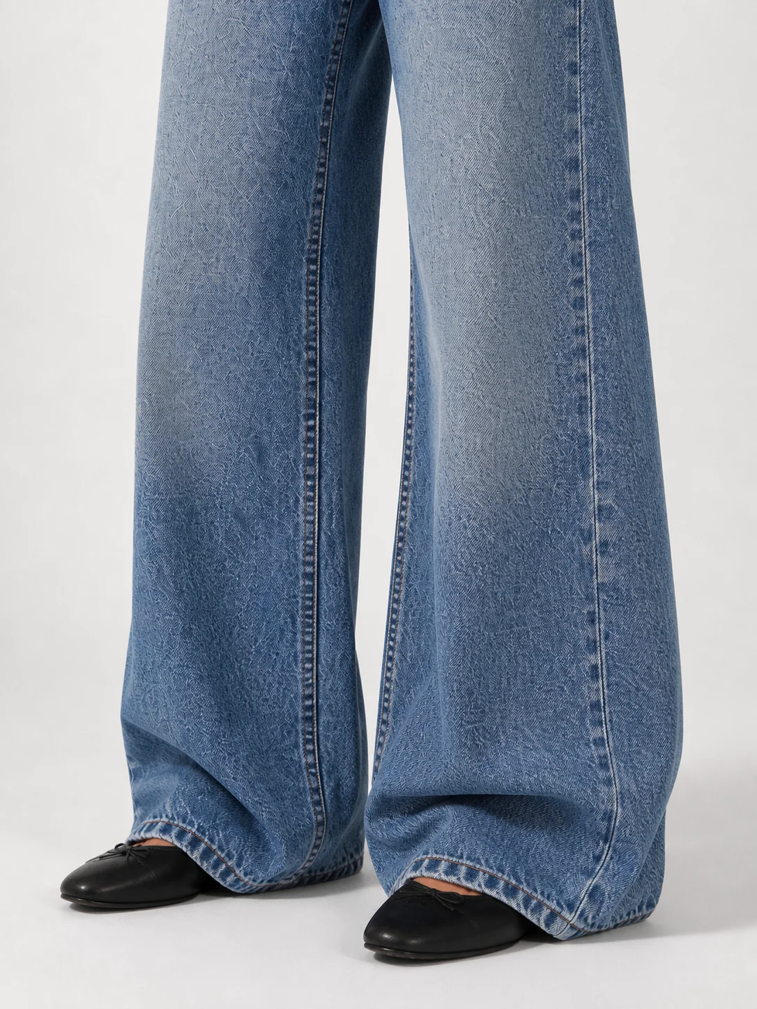 Low Waist Wide Leg – Vintage Wash